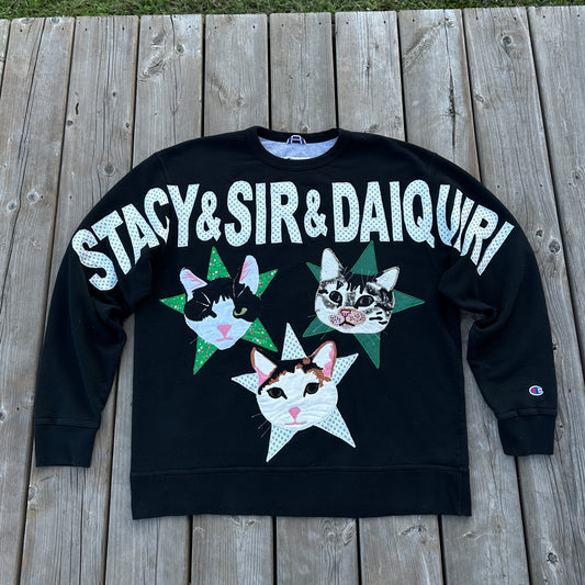 custom pet portrait sweater