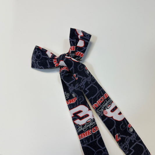 hair bow - dale earnhardt 3