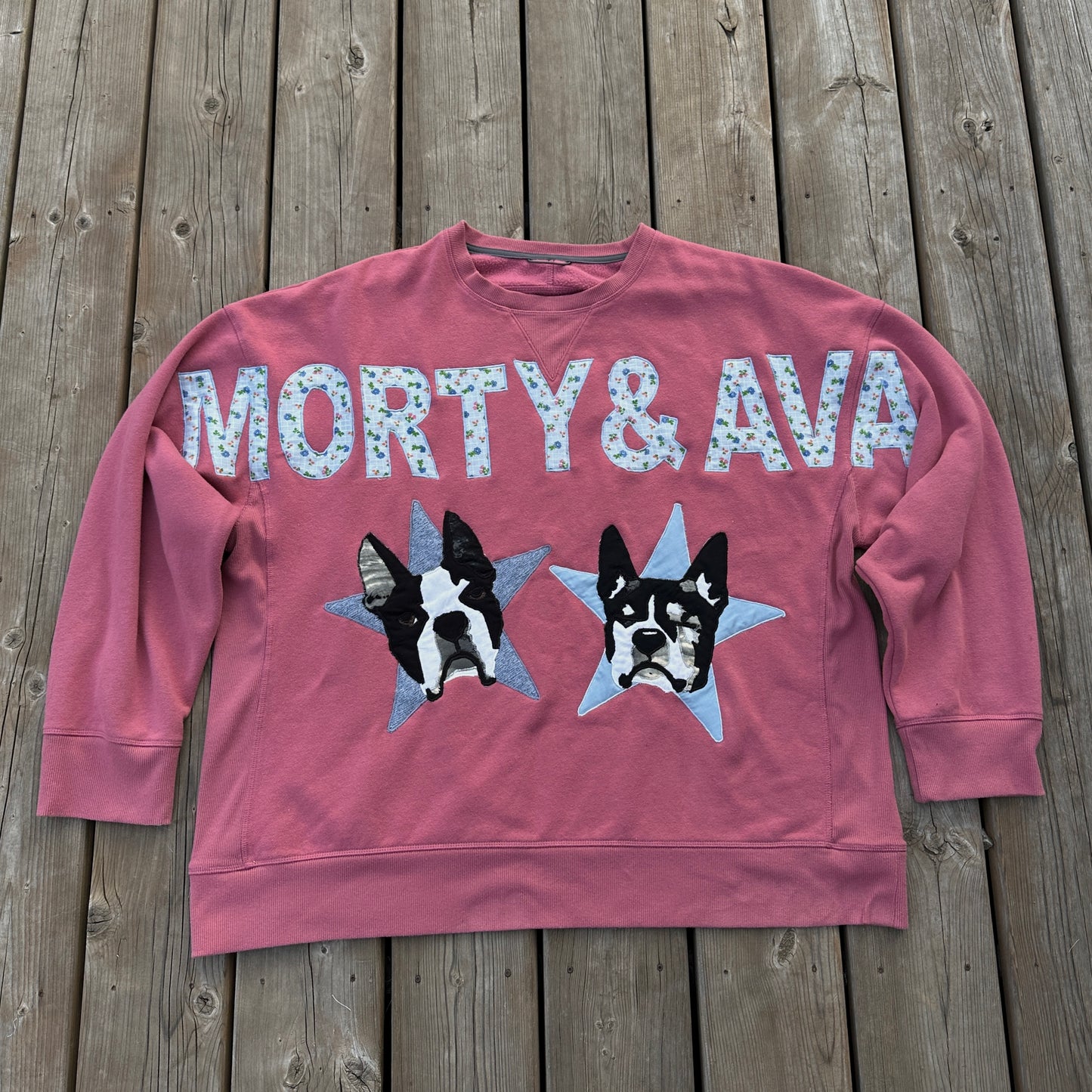 custom pet portrait sweater