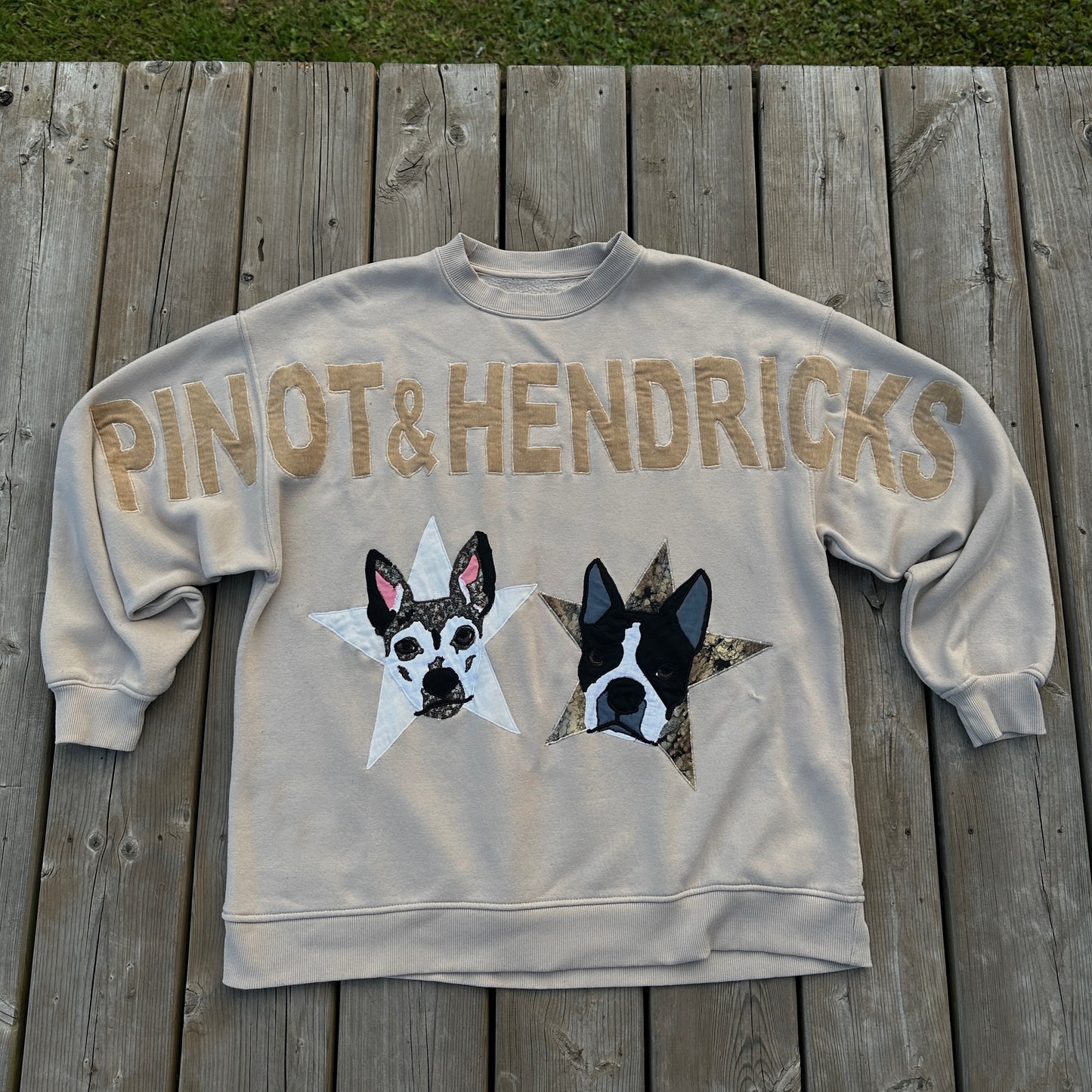 custom pet portrait sweater