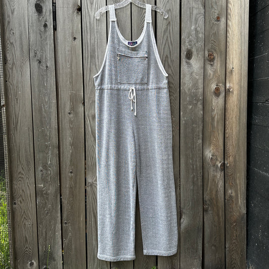 80s heather grey jumper (med)