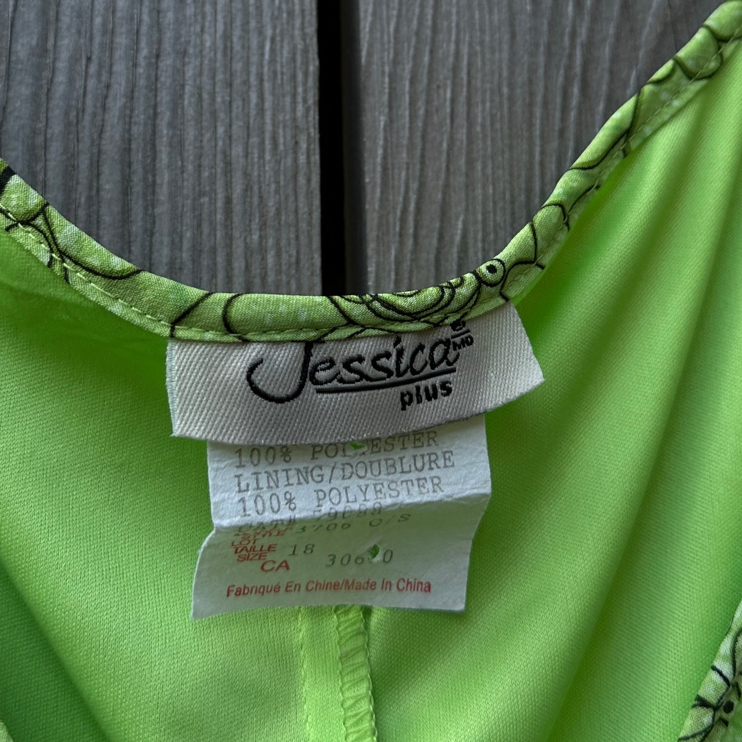 90s lime green midi dress (18)