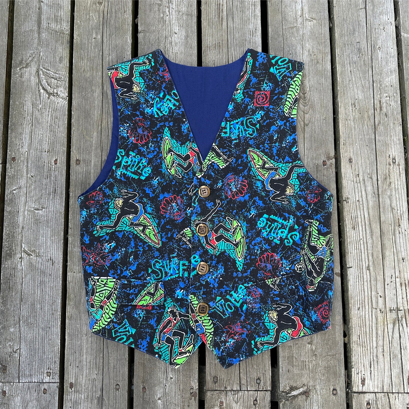vintage surfing vest (med)