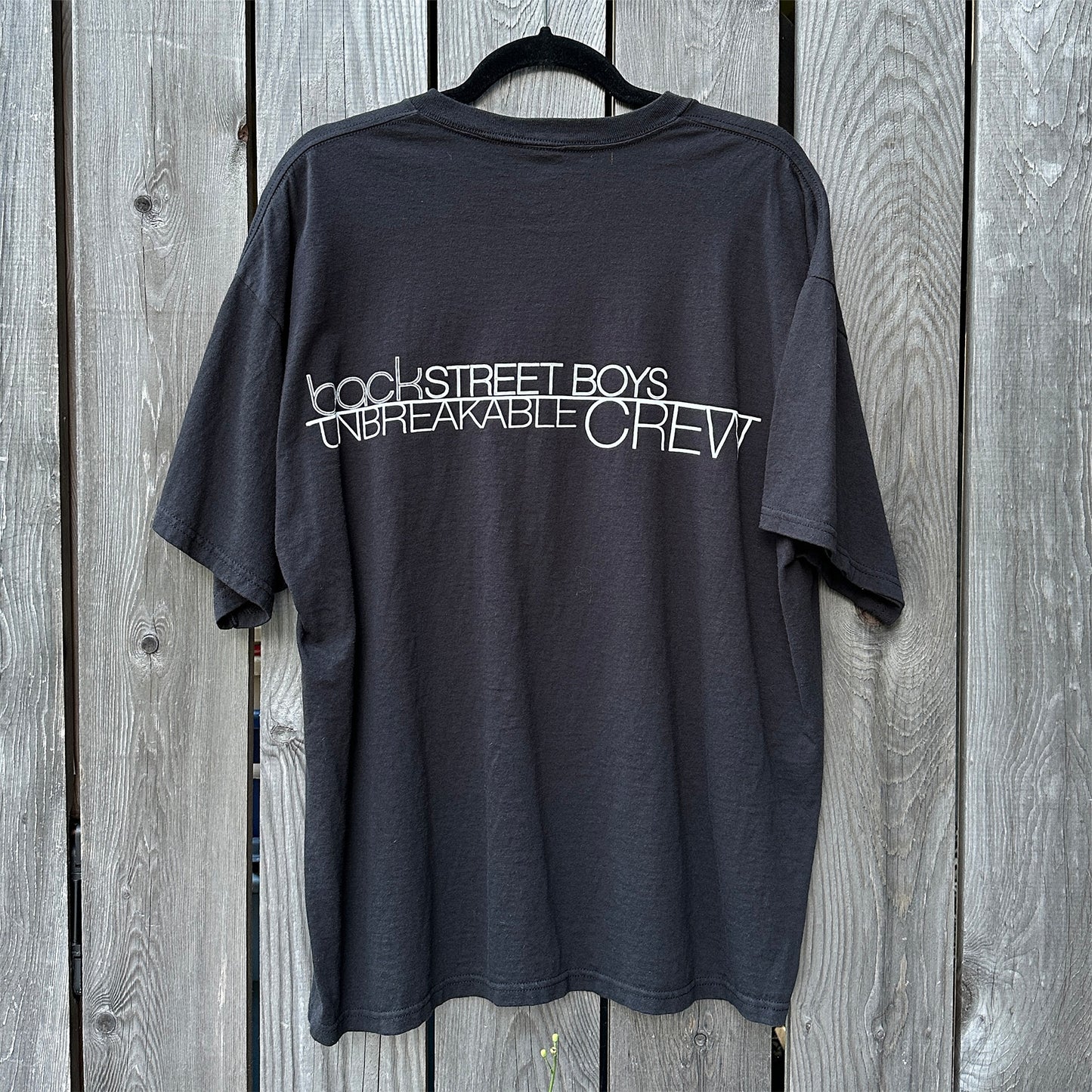 07 backstreet boys tour crew tee (xl)