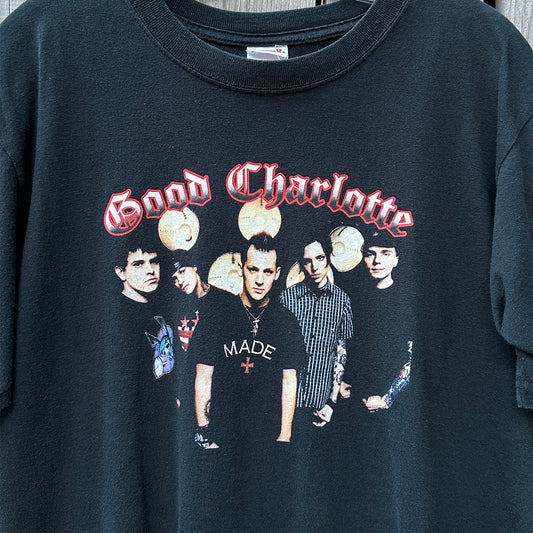 2002 good charlotte tee (med)