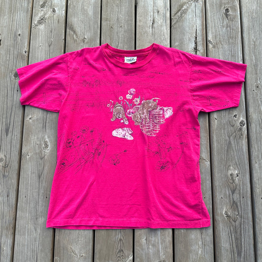 pawprints across my heart (med/lg)