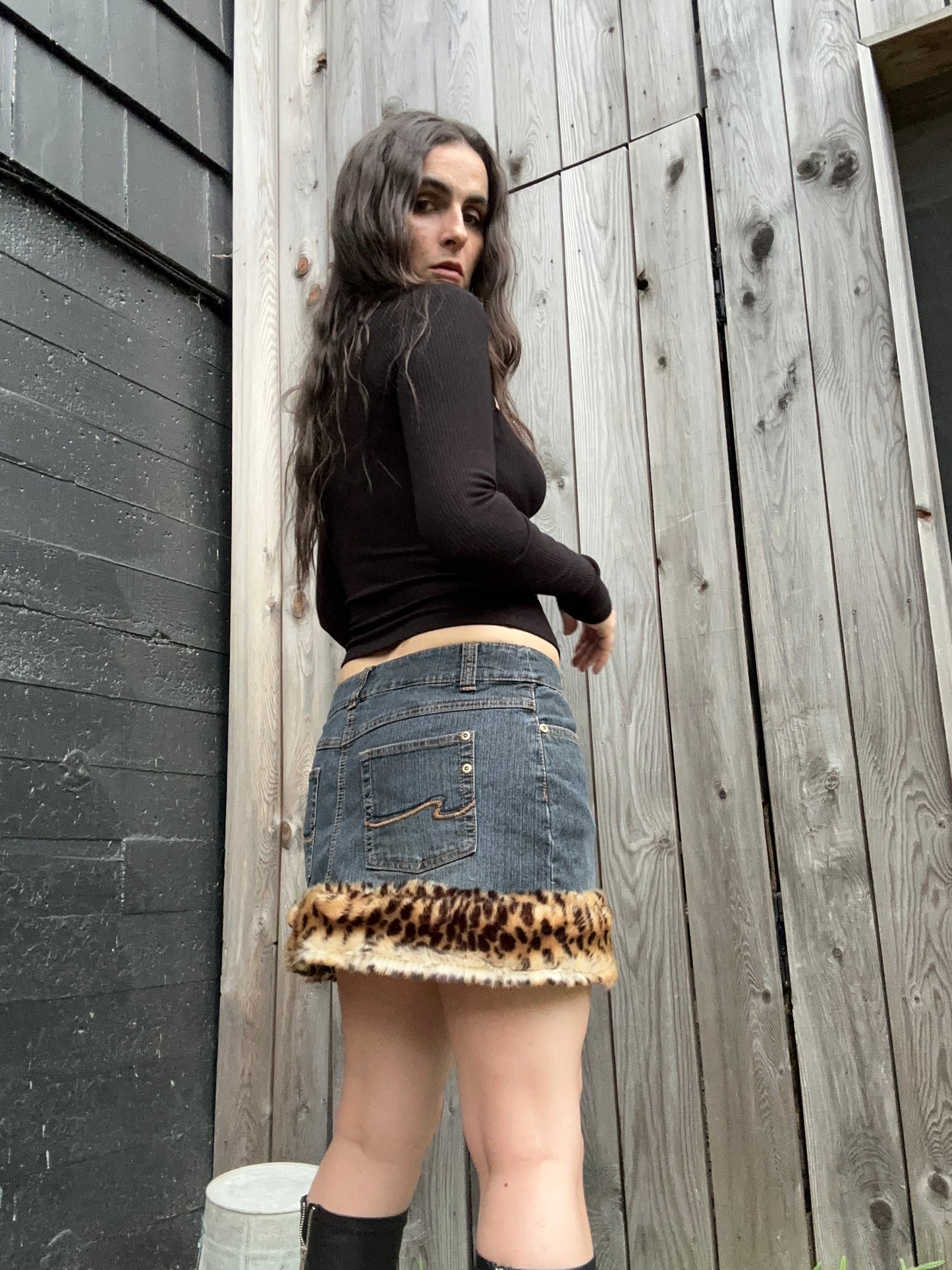 skirt with the fur (med)