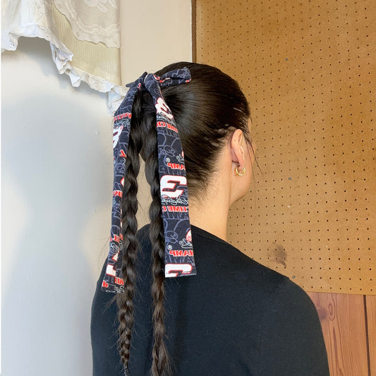 hair bow - dale earnhardt 3