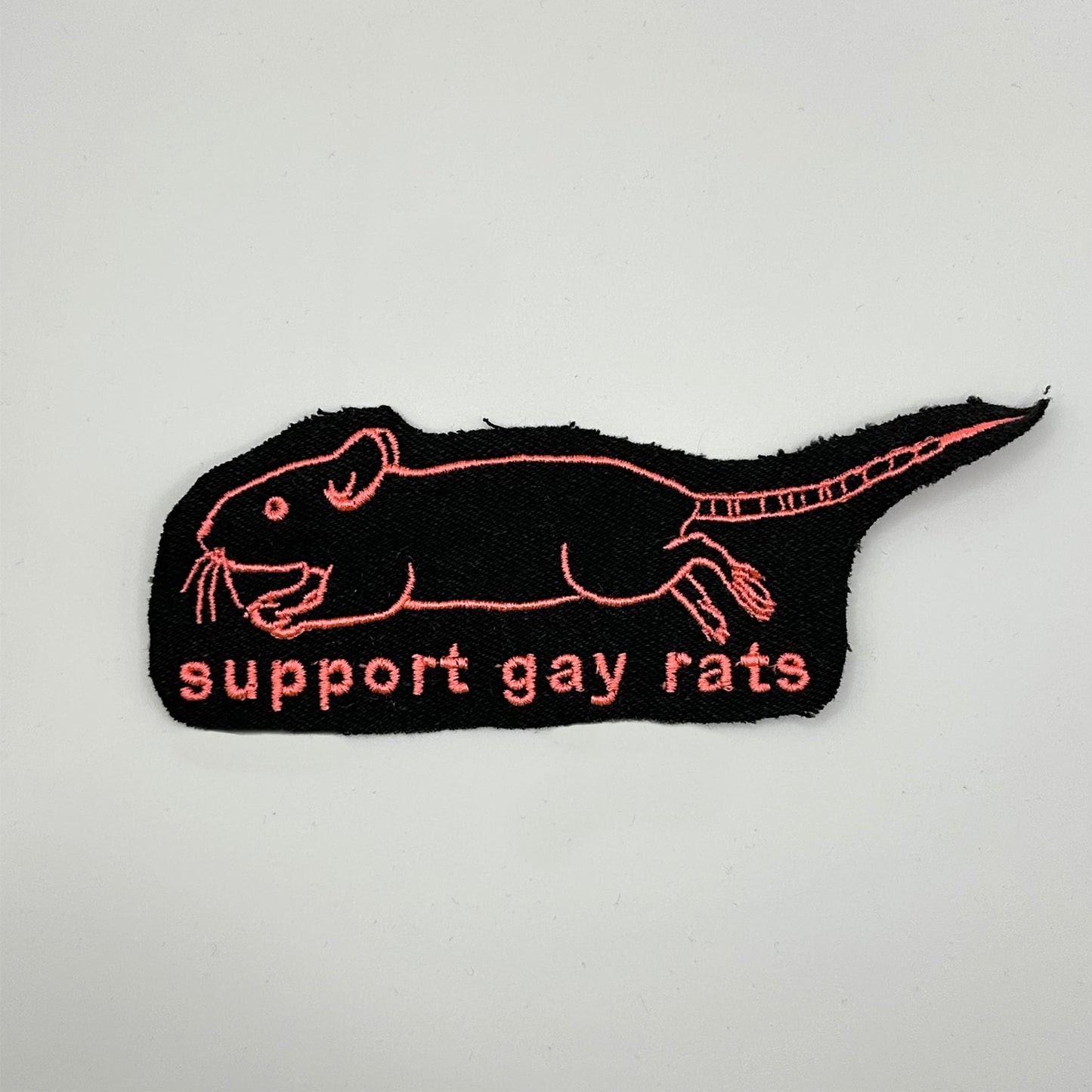 gay rats patch (multiple colors)