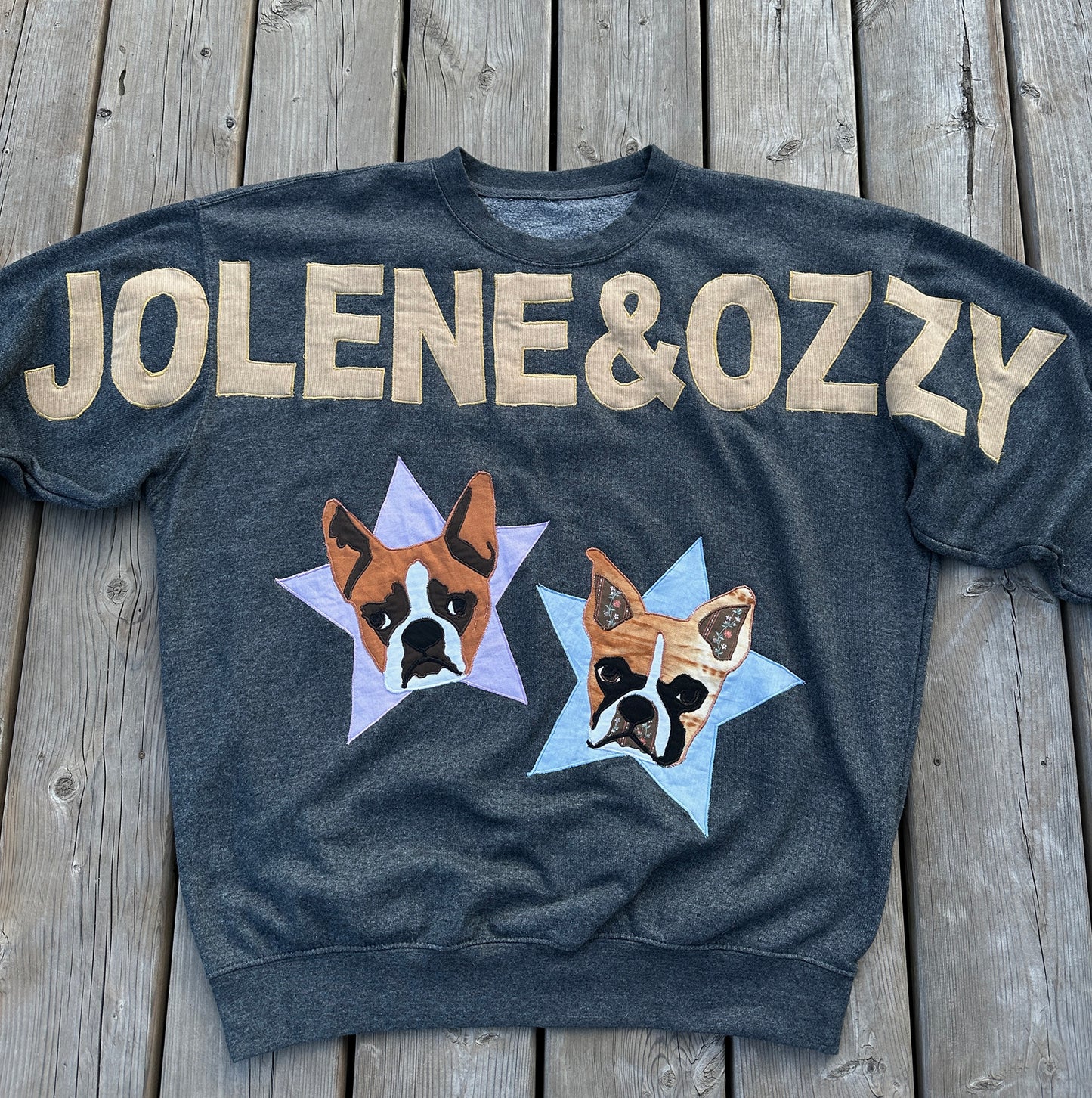 custom pet portrait sweater